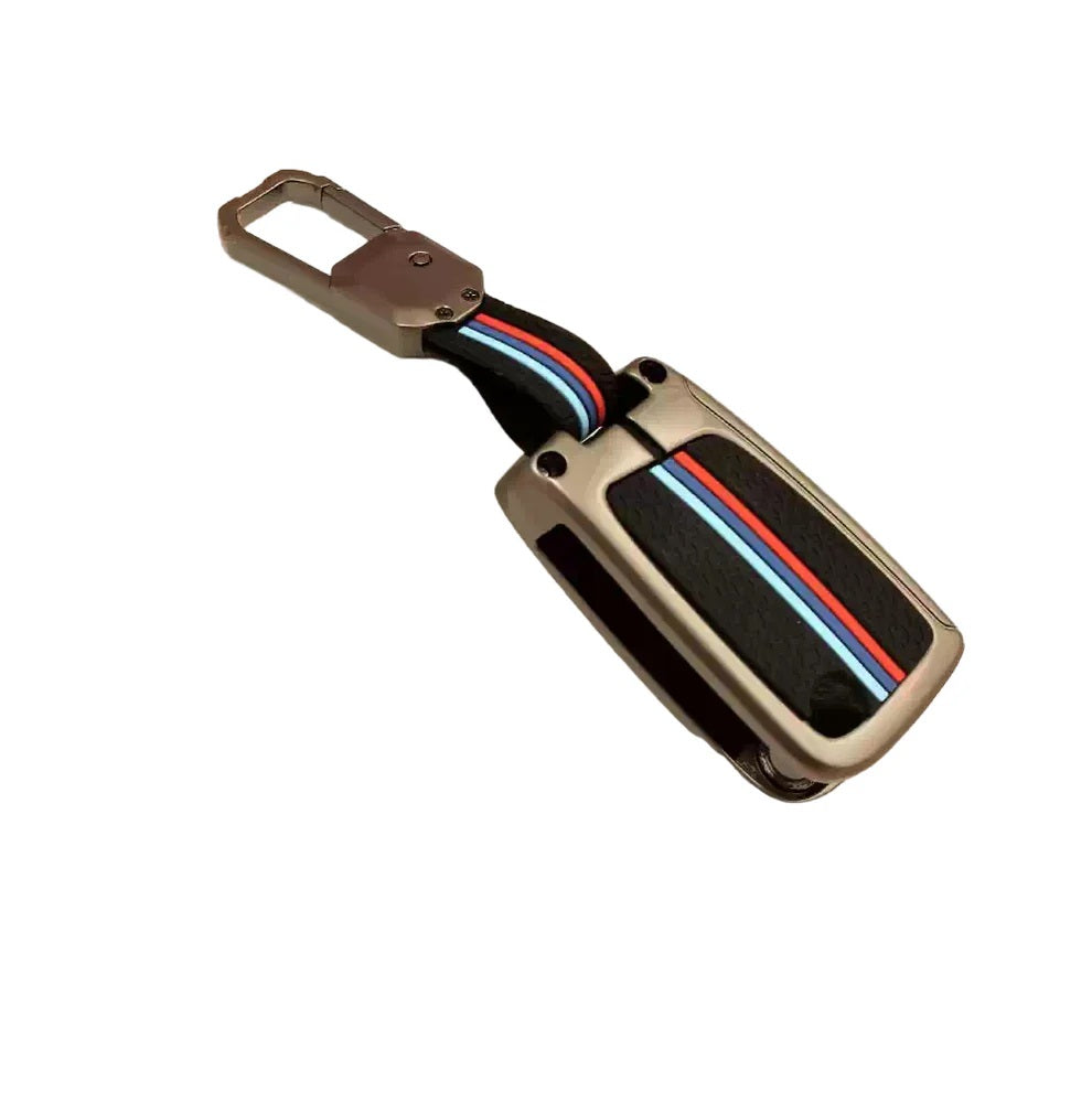 Metal Silicon Alloy Key case for Skoda/Volkswagen 3 Button Flip Key