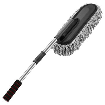 Buy Extendable Microfiber Car Cleaning Brush and Get Car AC vent Brush Free
