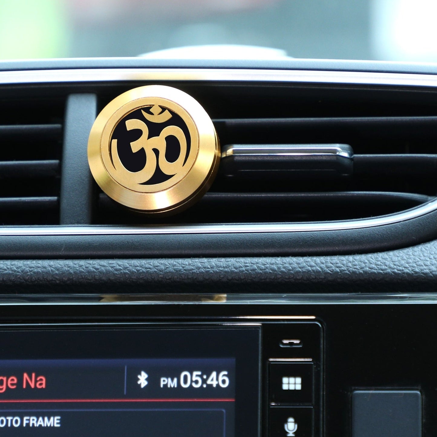 Alloy Metal | Car Vent Air Freshener with magnetic clip | Car Perfume | OM |