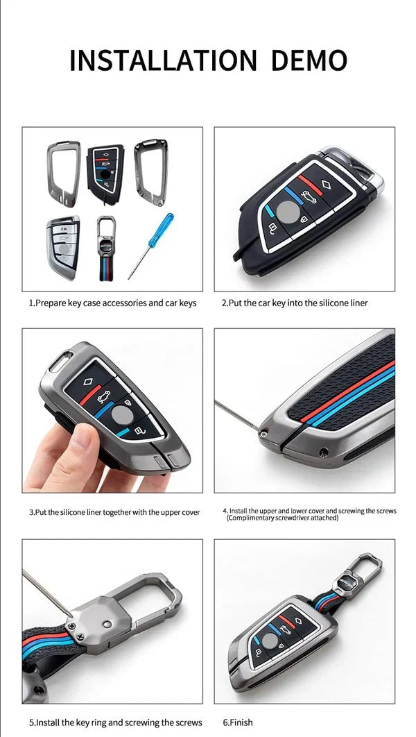 UNIVERSAL Metal Silicon Key Cover Fit for B29 Model Universal Flip Key (After Market Flip Key – UNIVERSAL)