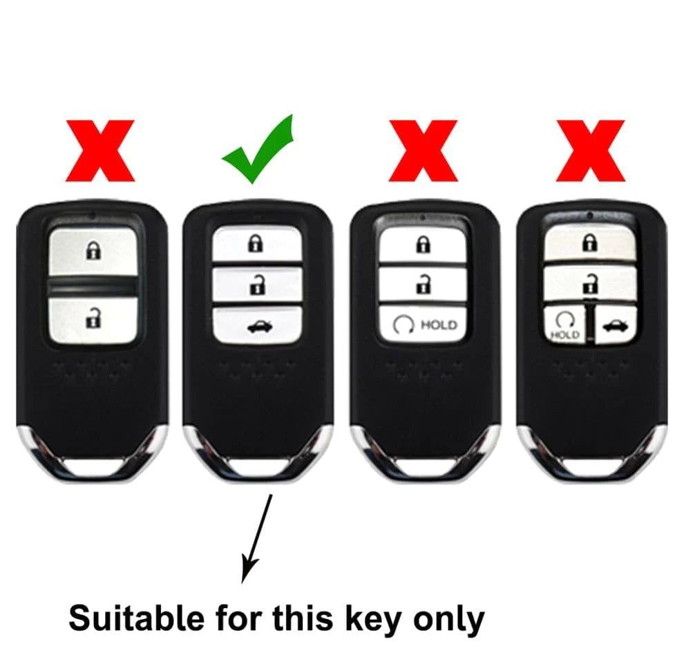 Honda Amaze | Accord | Jazz | Honda City | BR-V| CR-V | WR-V | Civic Smart Key (3 buttons) (Only for Key less entry)