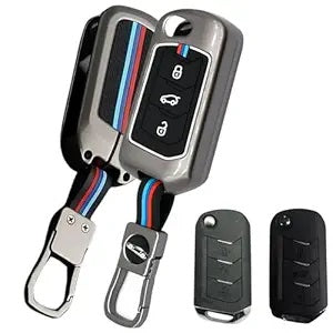 Mahindra New Scorpio-N | XUV 700 |Thar-Roxx |New THAR | Xuv-300 | 3XO | Scorpio | Bolero Flip Key (Fit for both OLD LOGO + NEW LOGO) (3 Button Flip Key / Smart Key)