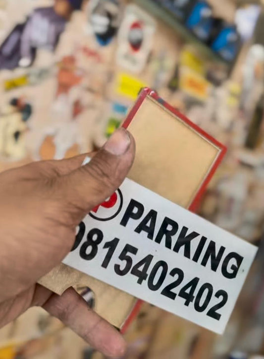 Parking Number Holder Windshield Glass Protector with 3M Tape