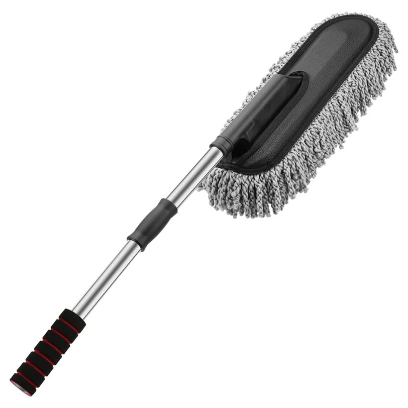 Buy Microfiber Car Cleaning Brush and get 10 windshield glass washing tablet free