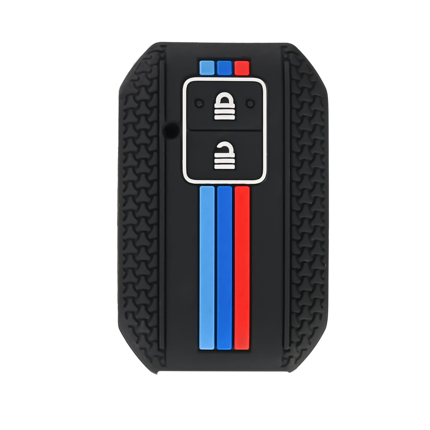 Maruti Suzuki Silicone Striped Key Cover fit Compatible for Grand Vitara/Brezza/Baleno