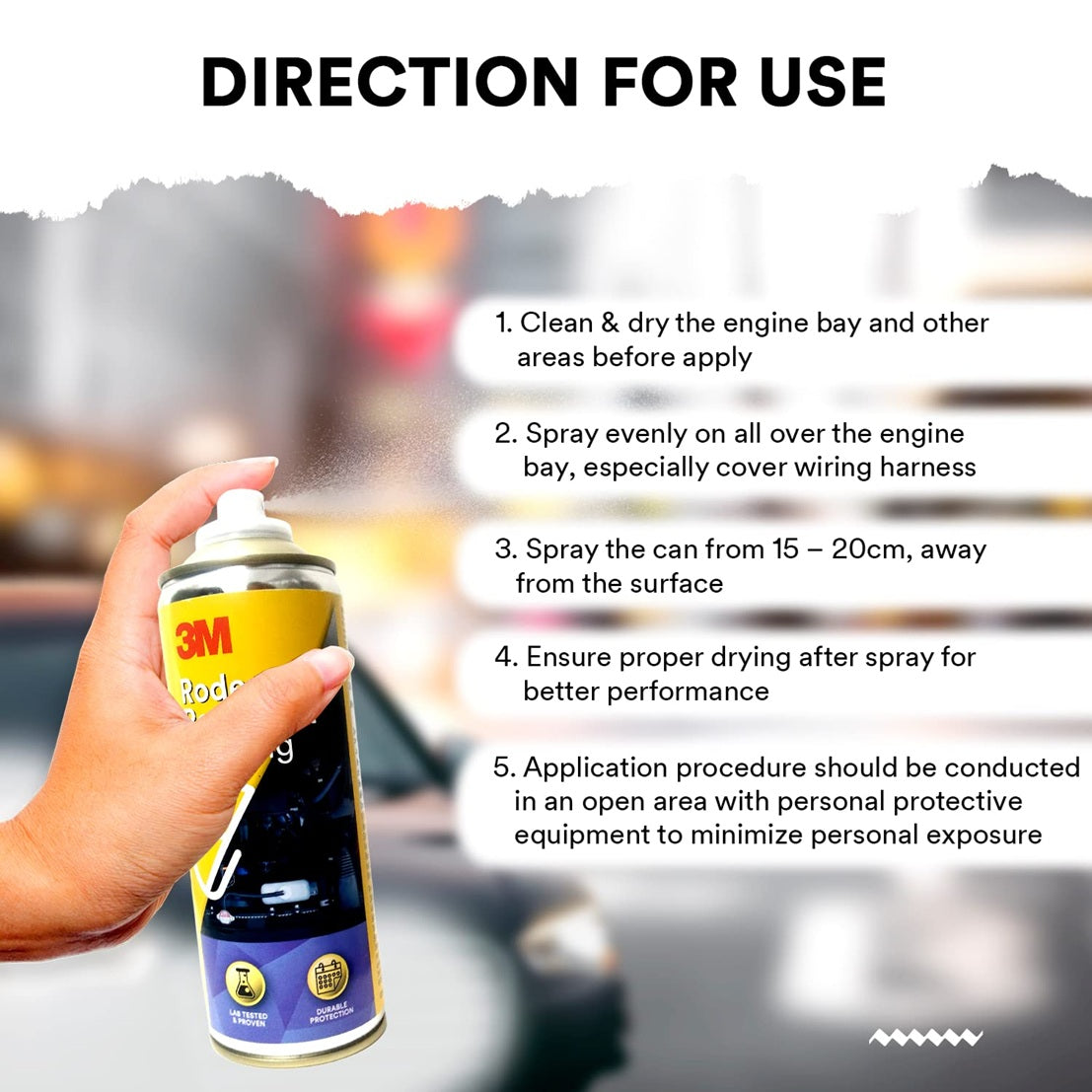 Rodent Repellent Coating, 150 g| Rat Protection for Engine Parts and Wires | Long-Lasting Effect,