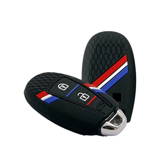 Maruti Suzuki Silicone Striped Car Key Cover Fit Balenoo , ciaz, Vitara Brezza, S-Cross